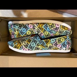 Monopoly Money Toms Women’s 7.5